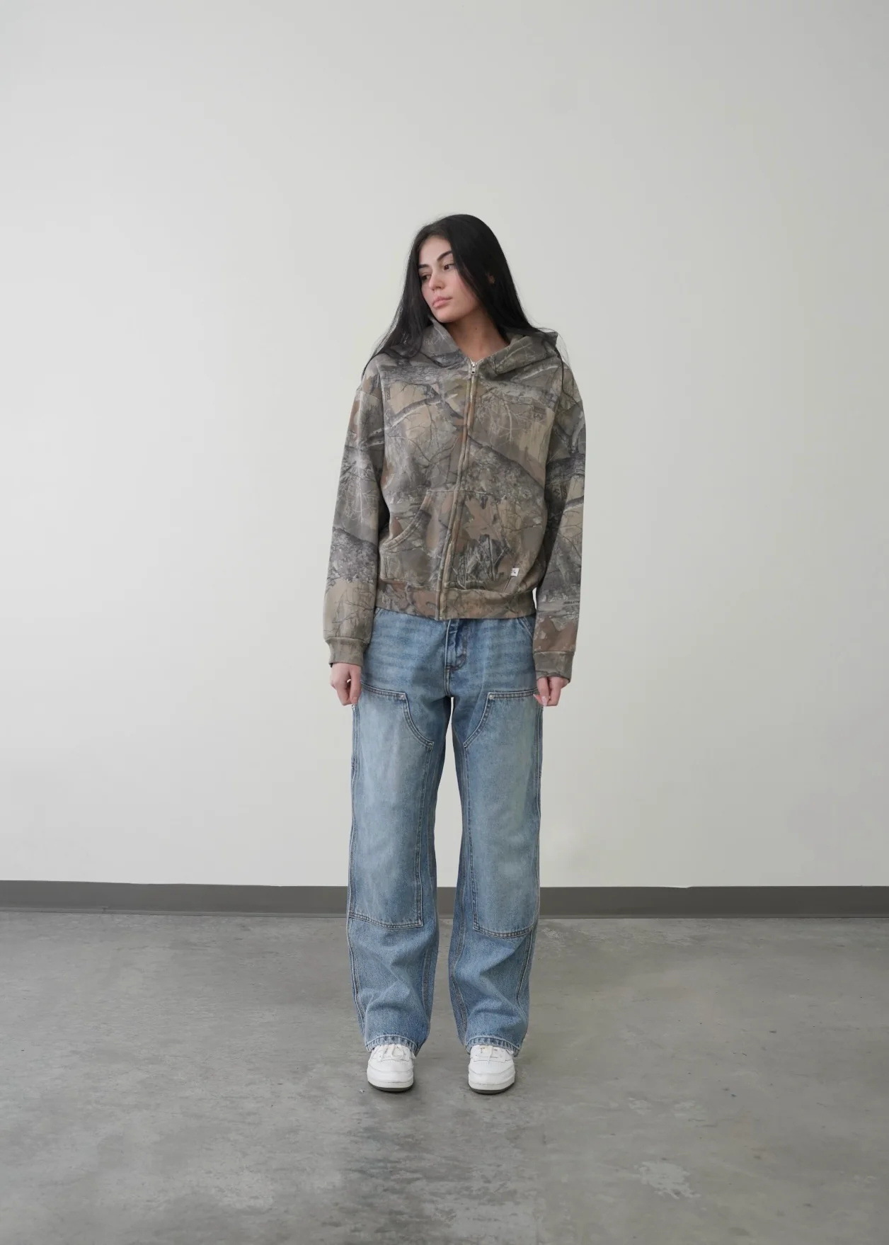 Urban Camo Retro Hoodie by Geo’s Online Store