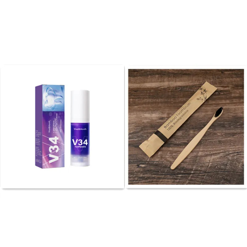 V34 Tooth Cleaning Mousse by Geo’s Online Store