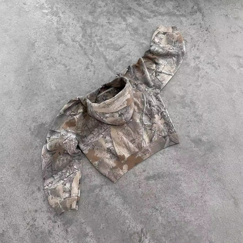 Urban Camo Retro Hoodie by Geo’s Online Store