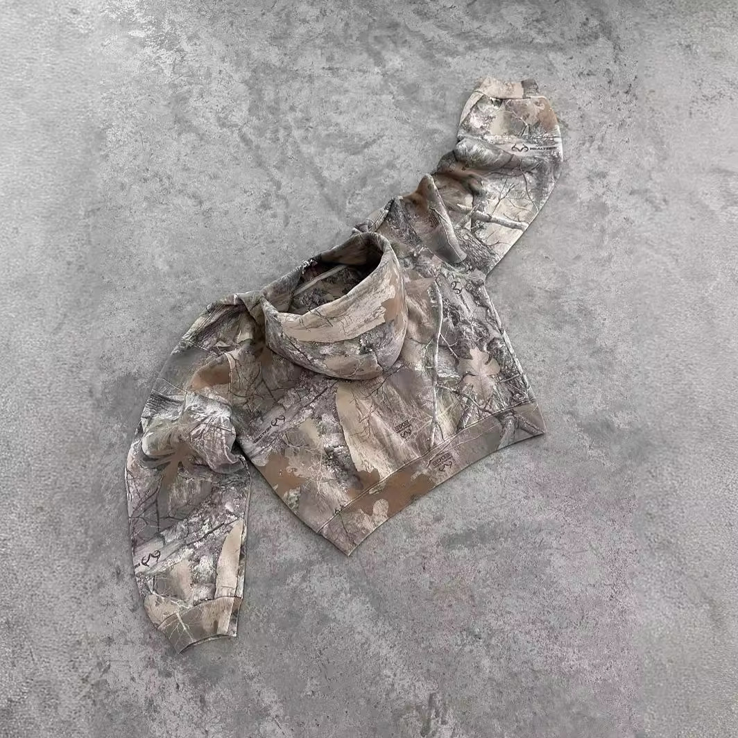 Urban Camo Retro Hoodie by Geo’s Online Store