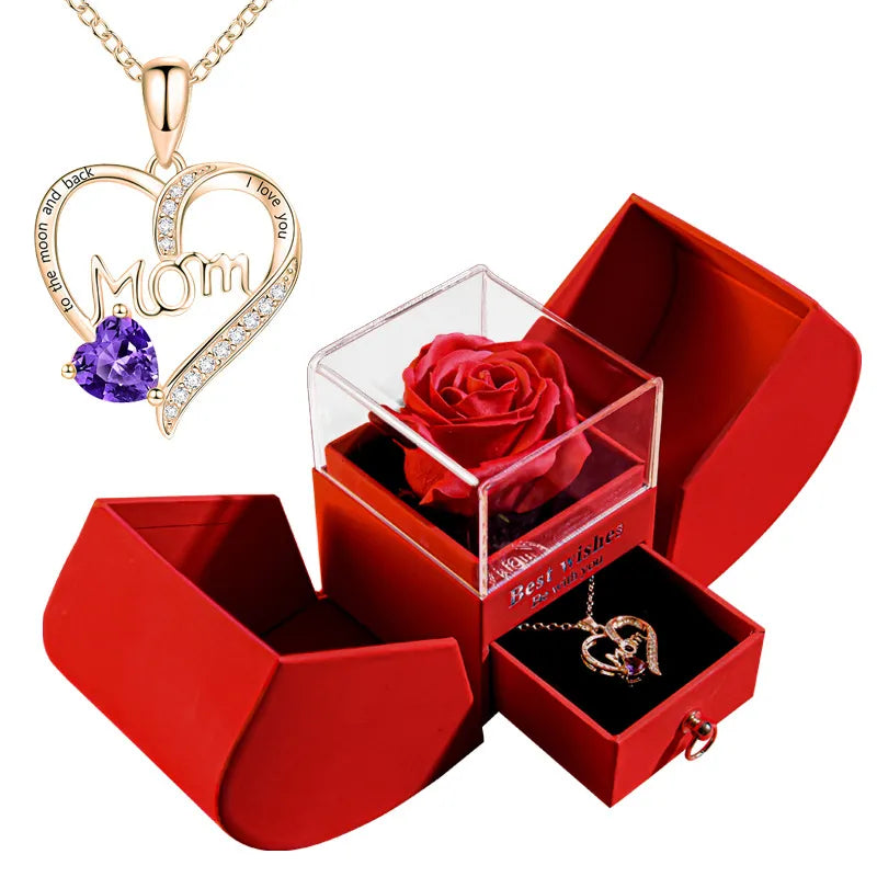Christmas Jewelry Box Necklace by Geo’s Online Store
