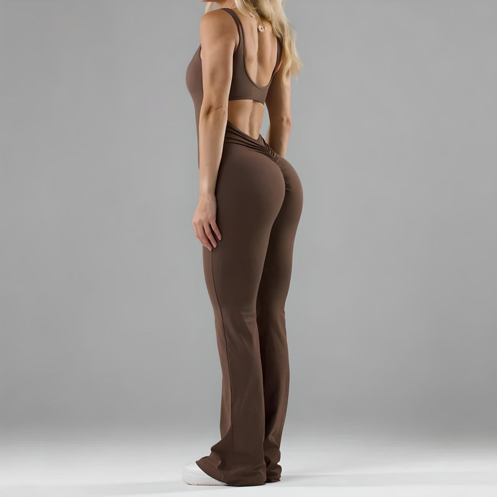 Flared Jumpsuit by Geo’s Online Store