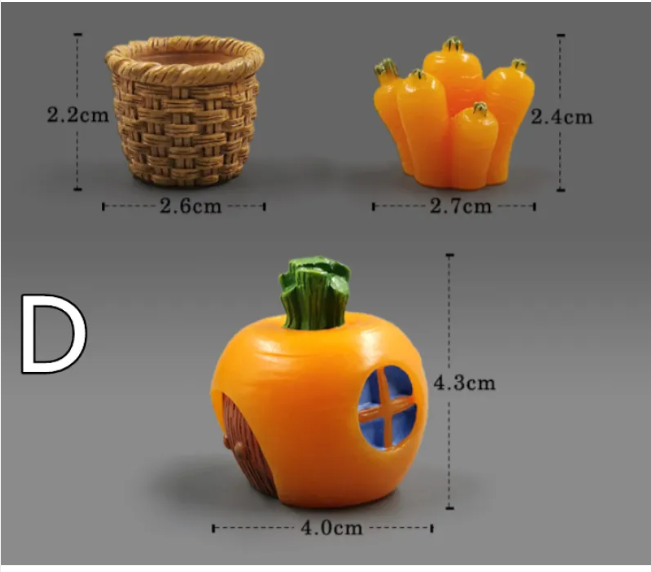 Mini Resin Animal Figurines – DIY Micro-Landscape Decor by Geo’s Online Store