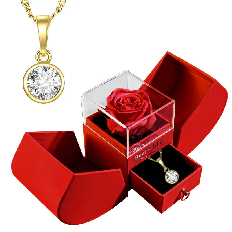 Christmas Jewelry Box Necklace by Geo’s Online Store