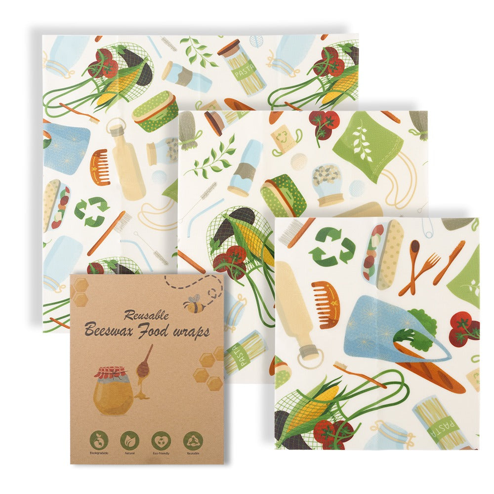 Cotton Beeswax Fresh-Keeping Cloth by Geo’s Online Store