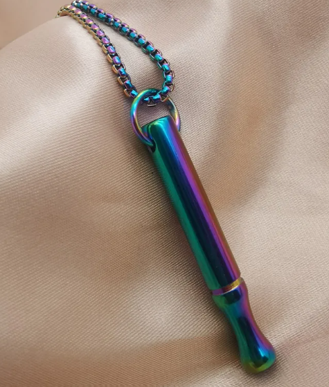 Breathing Necklace for Anxiety by Geo’s Online Store