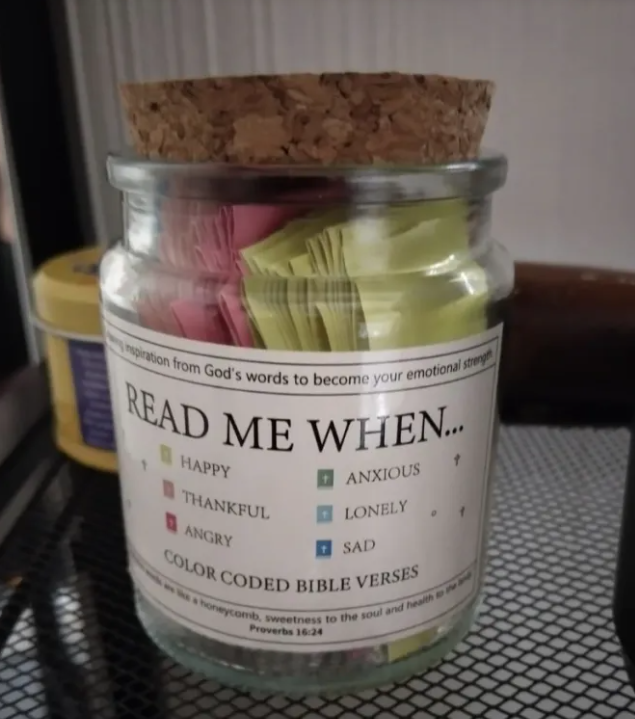 Bible Verses In A Jar by Geo’s Online Store