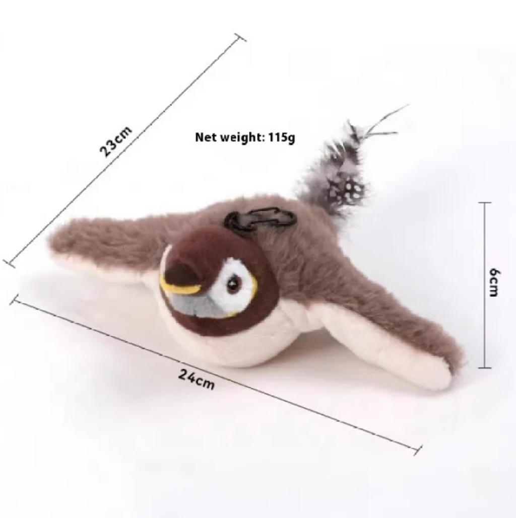 Plush Bird Pet Toy by Geo’s Online Store
