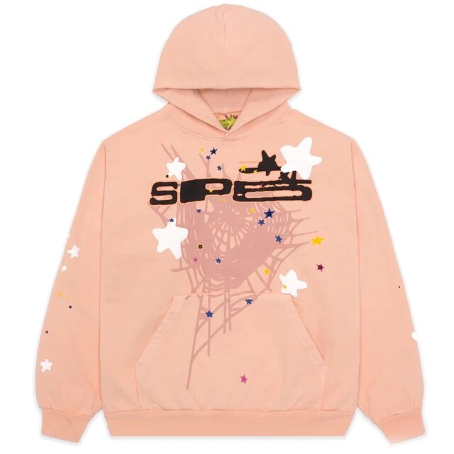 Spider Letter Prints Hoodies by Geo’s Online Store