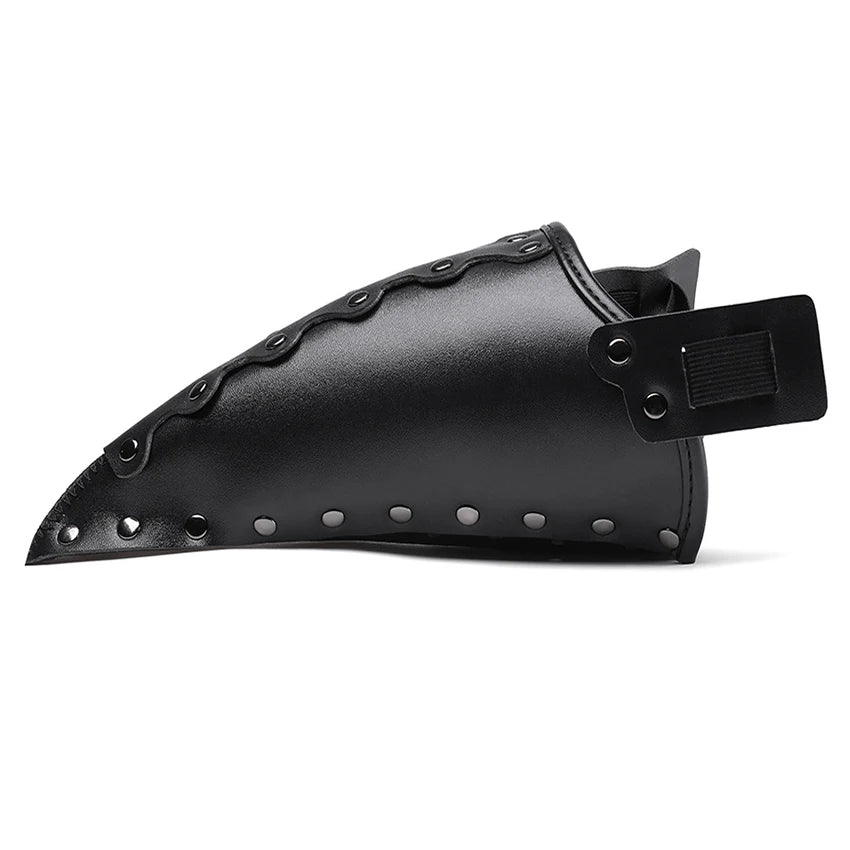PU Leather Plague Doctor Mask Scary Steampunk Halloween Cosplay Gothic Festival Funny Face Props Carnival Masquerade Party Mask by Geo’s Online Store