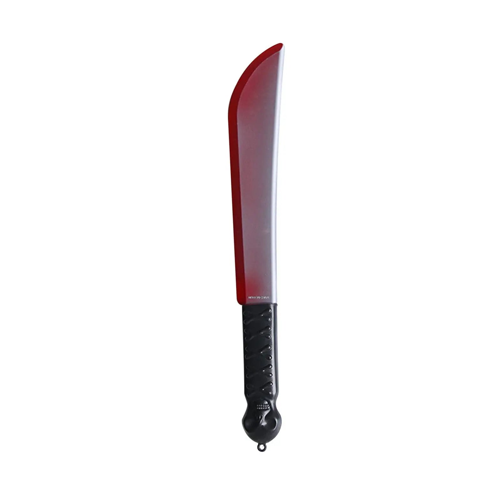 48.5cm/19.09in Plastics Fake Blood Knife Party Supplies Weapon Props Model Halloween Cosplay Funny Gift Collectible Outdoor Toys by Geo’s Online Store