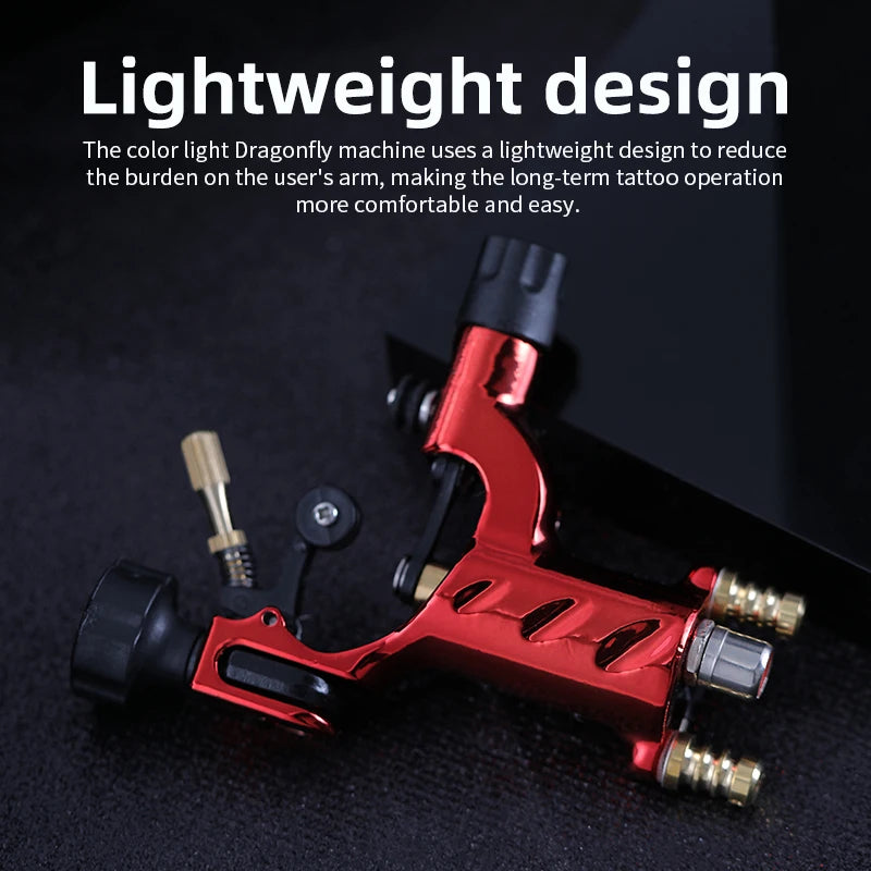 YILONG Rotary Tattoo Machine Tattoo Dragonfly Rotary Tattoo Machine Shader And Liner Tattoo Motor Gun Kits Supply for Artists by Geo’s Online Store