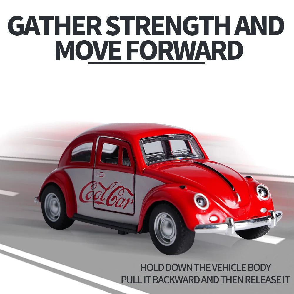 Retro Volkswagen Beetle 1:36 Scale Alloy Car Model，Model Diecast Vehicle Collectible Toy for Adults And Kids，Surprise gift by Geo’s Online Store