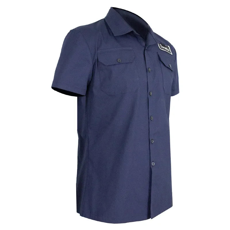 Dominic Toretto Shirt Costumes Movie Fast Furious X Role play Costume WorkShirt Fantasia Men Short Sleeve Summer Man Tee Tops by Geo’s Online Store