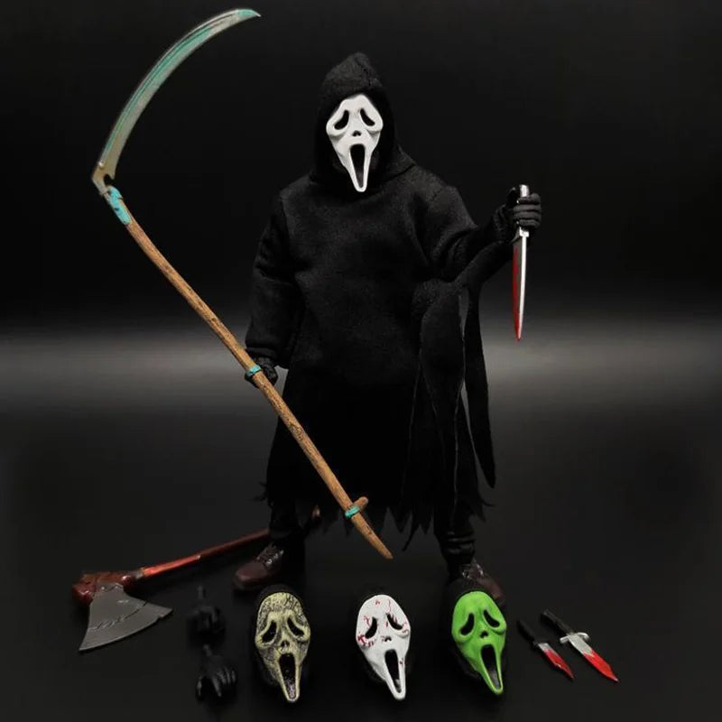 Scream Ghostface Figures Anime Neca Ghost Nun Action Figure Inferno Version Horror Toys Halloween Party Christmas Gifts by Geo’s Online Store