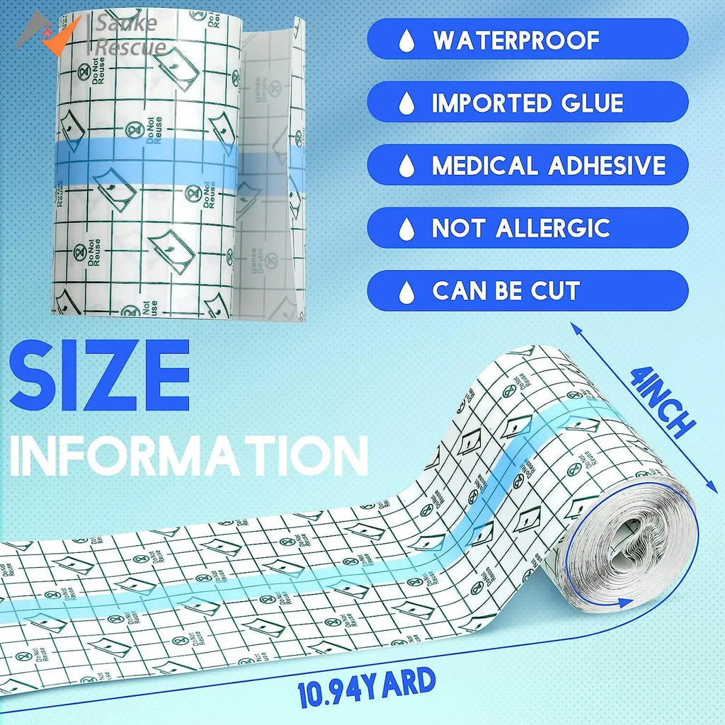 Waterproof Tattoo Film Aftercare Protective Skin Healing Tattoo Adhesive Bandages PU Tape Repair Tattoo Accessories for Outdoor by Geo’s Online Store