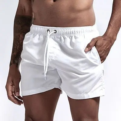 Swim Trunks Swim Shorts for Men Quick Dry Board Shorts Bathing Suit Breathable Drawstring With Pockets for Surfing Beach Summer by Geo’s Online Store