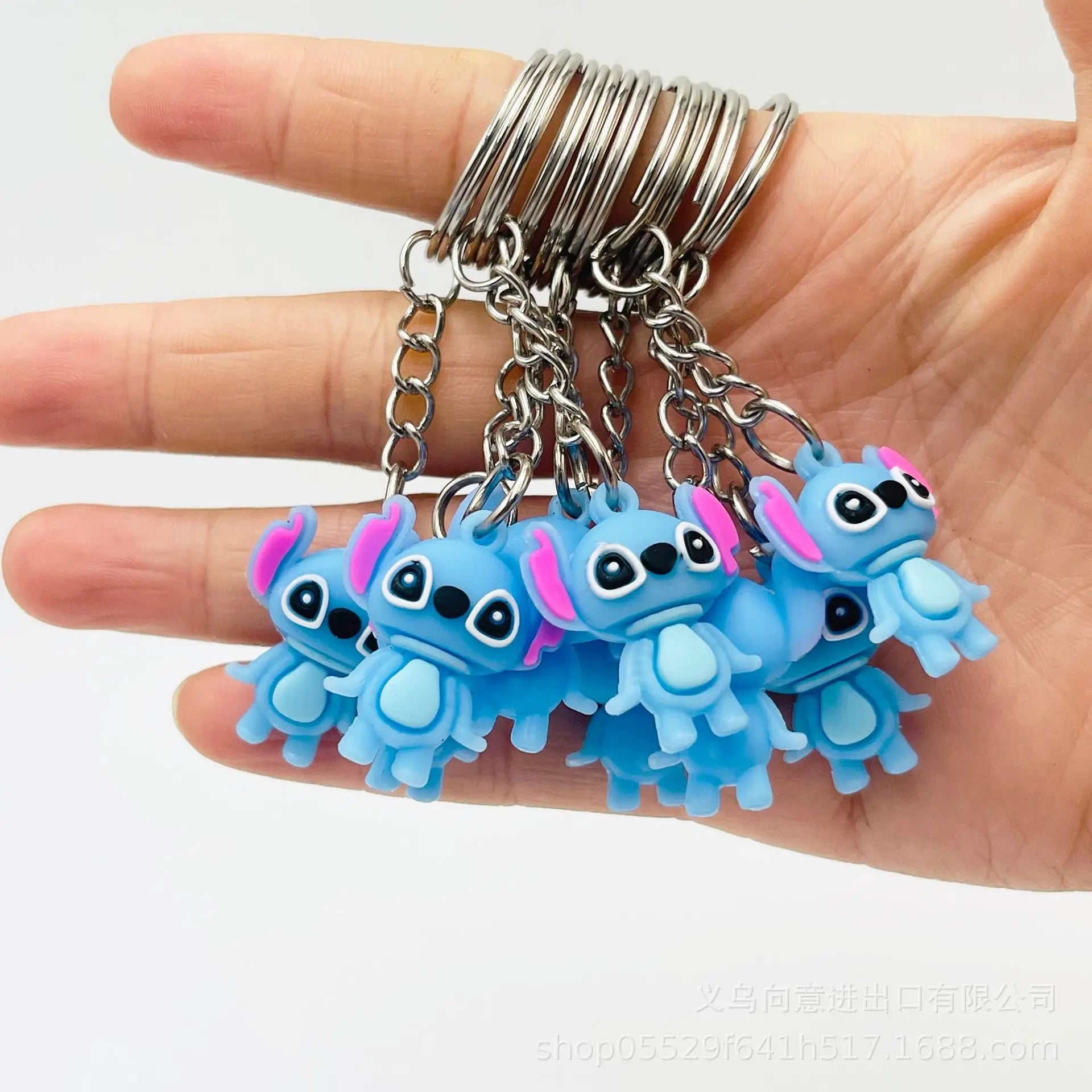 10pcs/lot Lilo & Stitch Toys Keychian Anime Stitch Pendant Keychain Kawaii Keychians Women Car Keyring Girl Birthday Gift by Geo’s Online Store