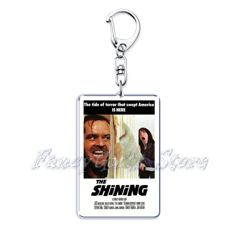 Classic Movie Keychains for Accessories Bag Pulp Fiction The Fast Furious Films Pendant Key Chains Keyrings Jewelry Fans Gifts by Geo’s Online Store
