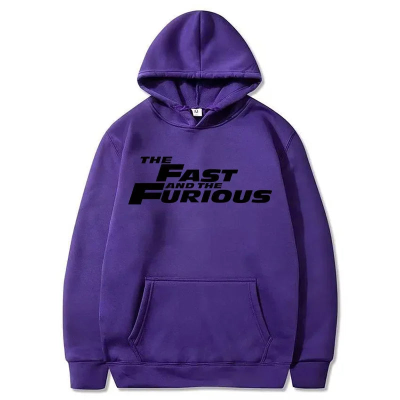 The Fast and The Furious Letter Graphic Men's Hoodie Sweatshirt Men Womnen Fashion Brand Design Pullover Men's Fleece Hoodies by Geo’s Online Store