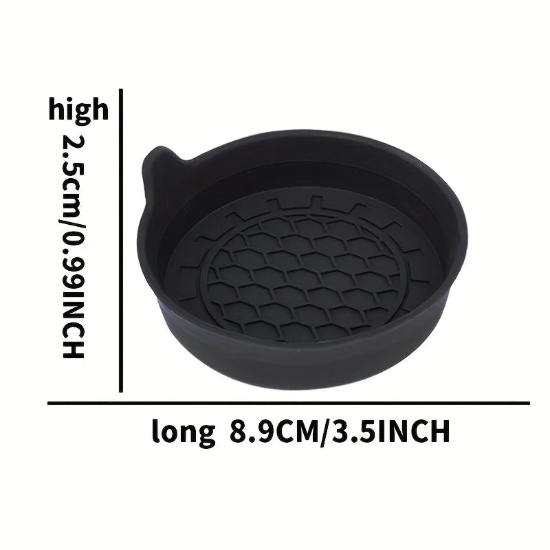 Car silicone water coaster wave-shaped water coaster original matching odorless car anti-slip mat special car new product by Geo’s Online Store