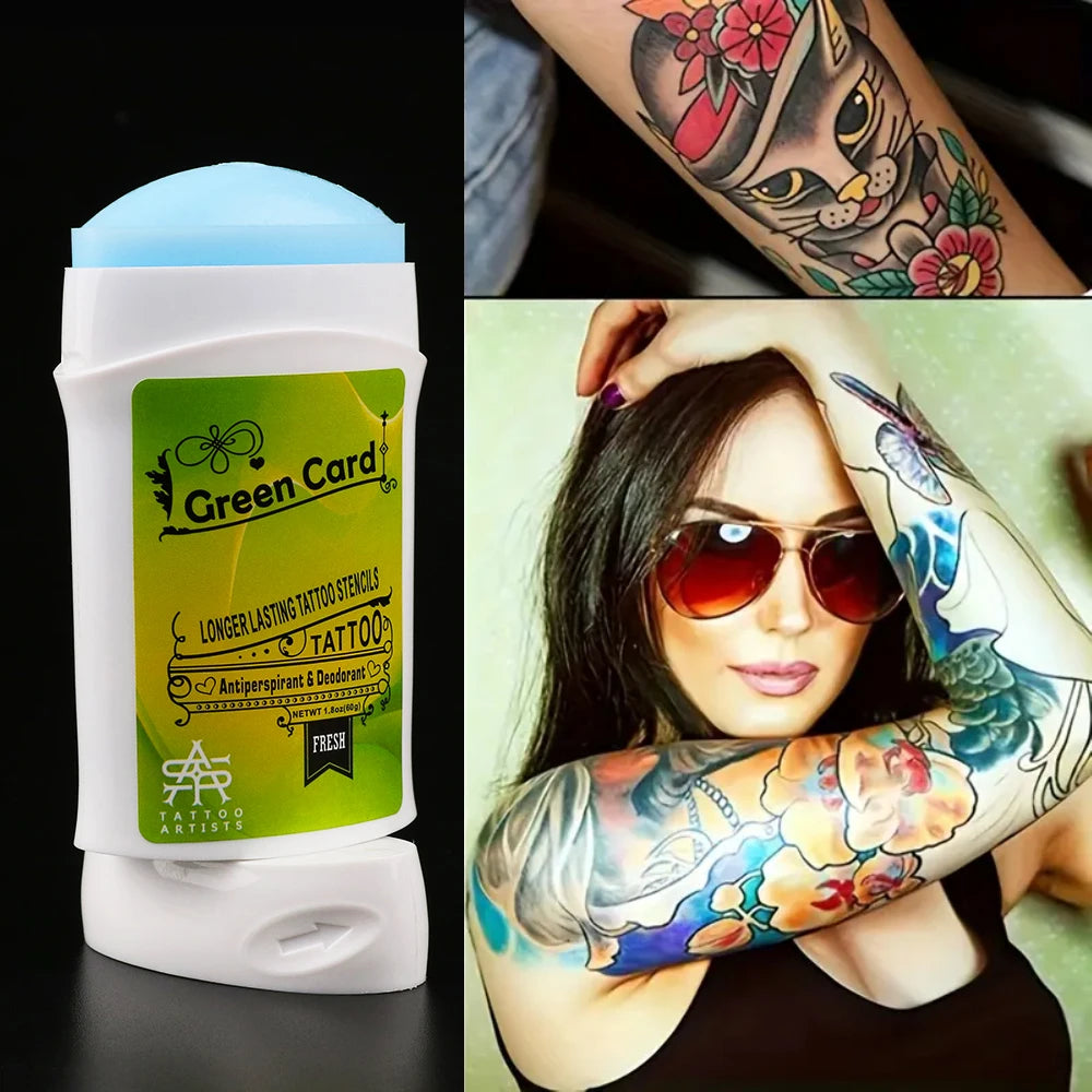Tattoo Transfer Gel, Professional Tattoo Stencil Magic Gel, Thermal Copier Tattoo Transfer Paper, Marker Pen by Geo’s Online Store
