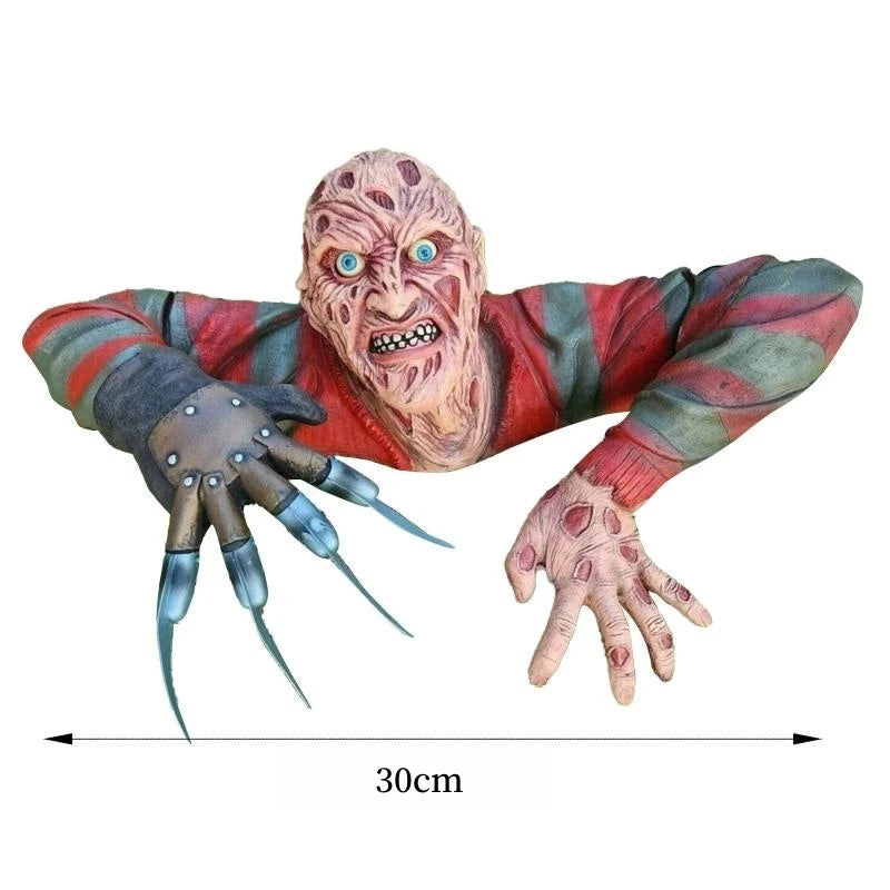 Ruby's Elm Street Nightmare Freddy Krueger Tomb Walker Decor Halloween Horror Cosplay Props Decoration Size 32-25-15Cm by Geo’s Online Store