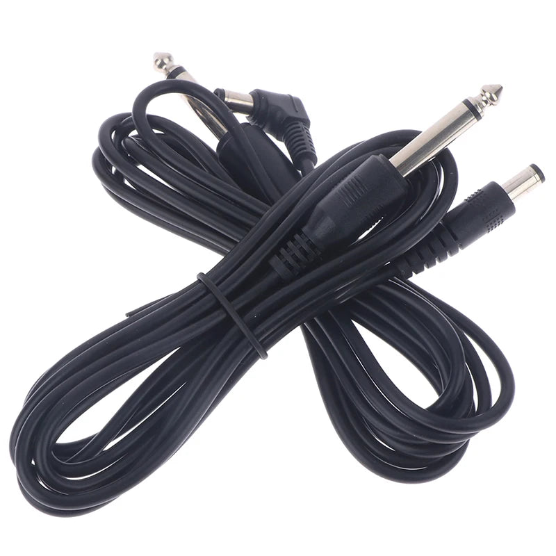 Tattoo Clip Cord Hook Line Tattoo Machine DC interface Switch Cable For Conversion kit Durable Microblading Tattoo Power Supply by Geo’s Online Store