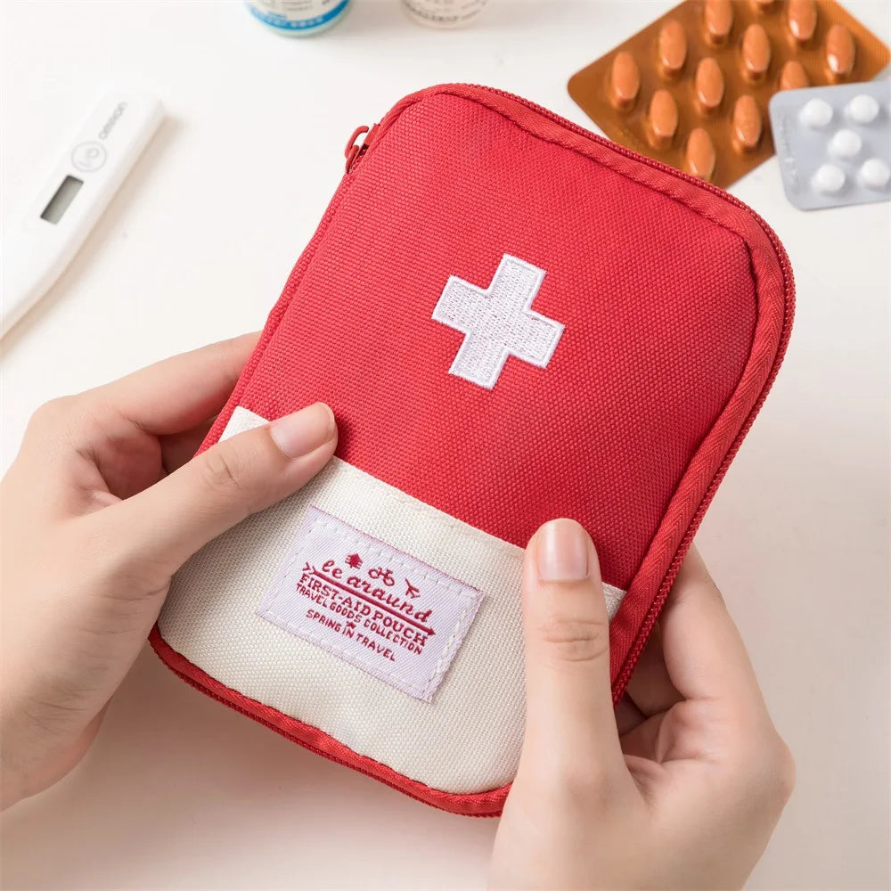 3 Pcs/set Portable Medical Storage Bag Camping Emergency First Aid Kit Organizer Home Outdoor Travel Bag by Geo’s Online Store