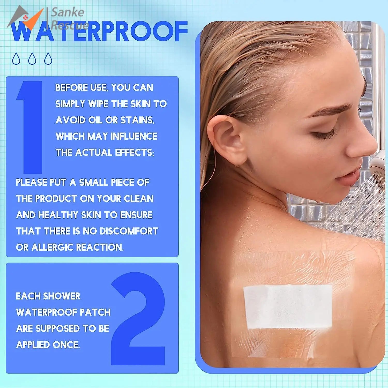 Waterproof Tattoo Film Aftercare Protective Skin Healing Tattoo Adhesive Bandages PU Tape Repair Tattoo Accessories for Outdoor by Geo’s Online Store