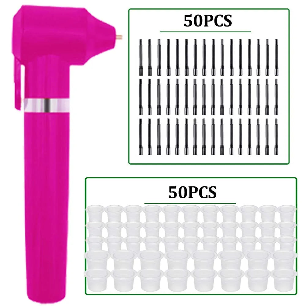 Tattoo Ink Mixer Kit Electric Pigment Mixer Machine with 50pcs Mixing Stick Eyebrow Color Makeup Ink Agitator Tattoo Accessories by Geo’s Online Store