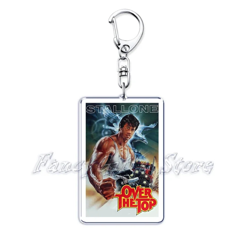 Classic Movie Keychains for Accessories Bag Pulp Fiction The Fast Furious Films Pendant Key Chains Keyrings Jewelry Fans Gifts by Geo’s Online Store