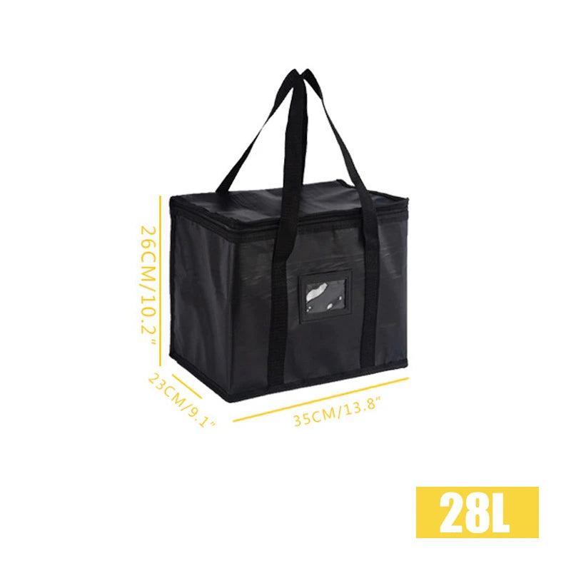 1pc Large Insulated Picnic Bags, Thermal Food Cooler Tote for Outdoor Camping Beach, Leakproof Portable Cooler Bag with Zipper by Geo’s Online Store