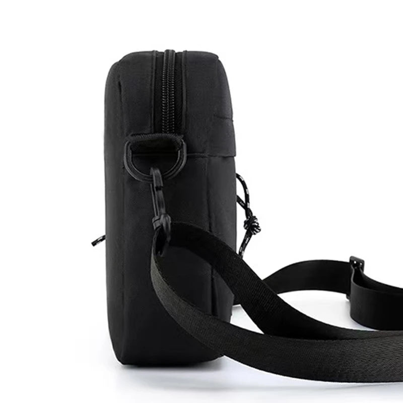 Men's Bag, Available in Single Shoulder or Cross-Body Design, Suitable for Daily Use during School Made of Nylon Material by Geo’s Online Store