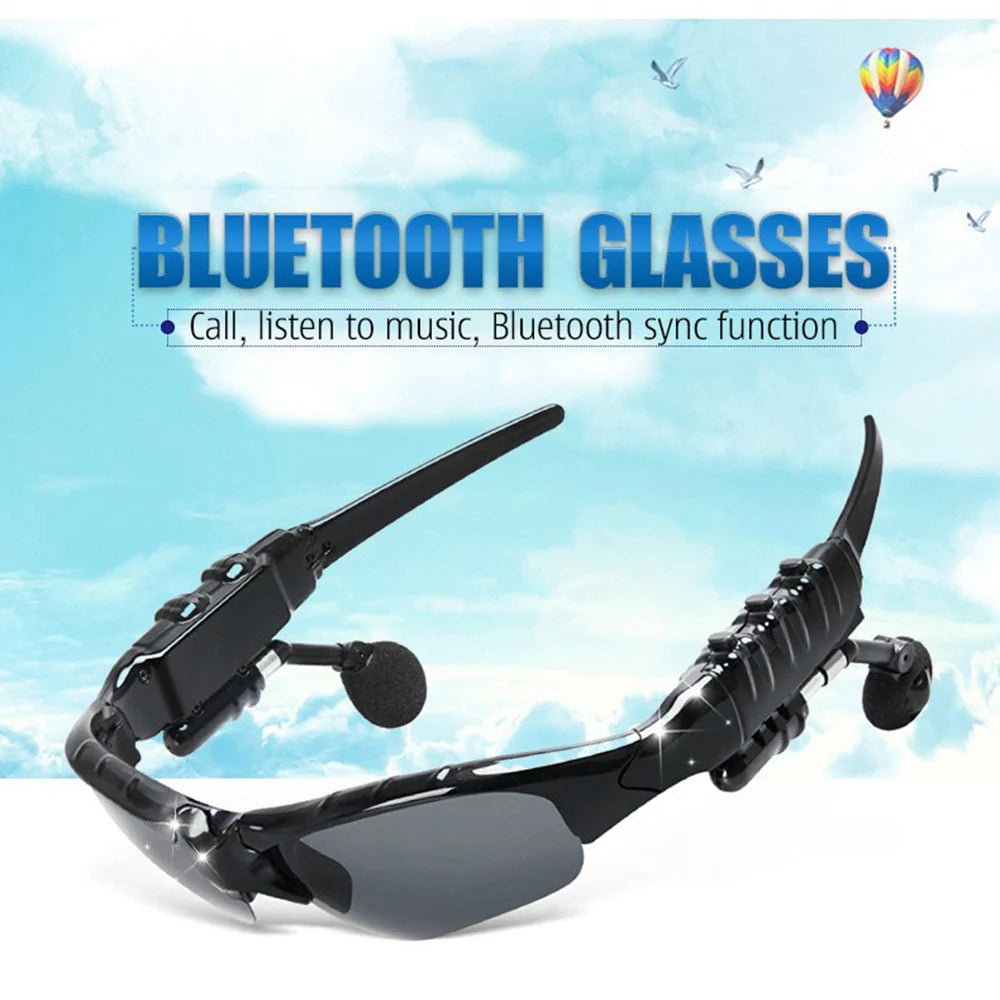 Bluetooth Wireless Polarized Sunglasses UV-Protection Polarized Lenses Sunglasses Headphones for Meeting Travel Hiking Sports by Geo’s Online Store