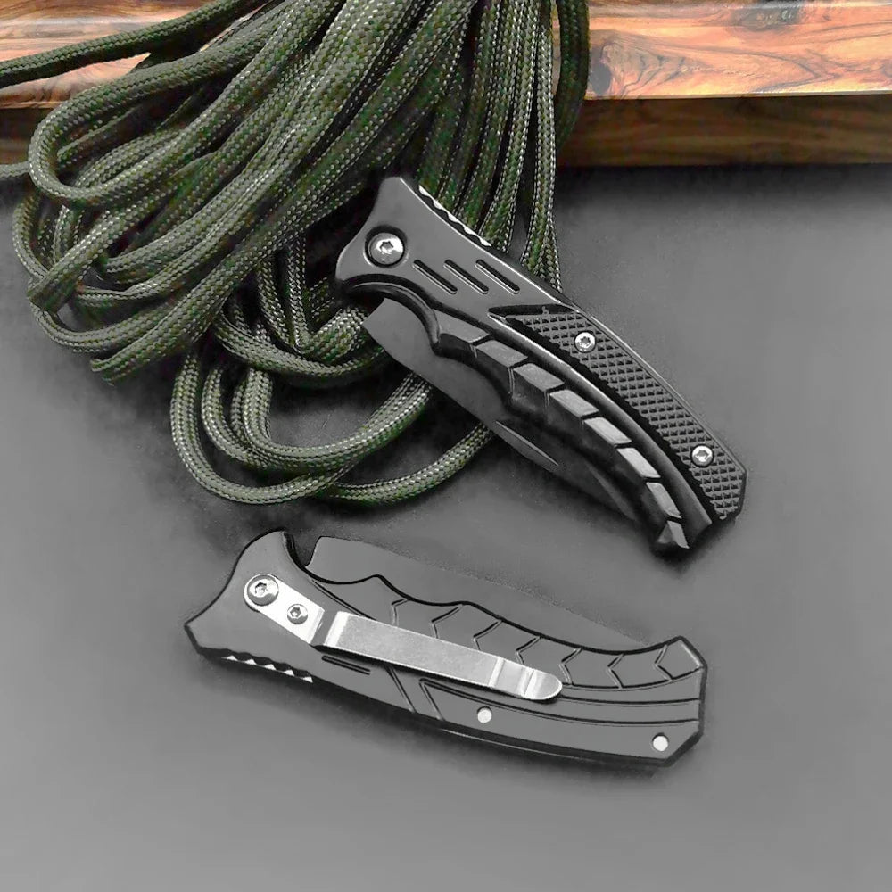 Stainless Steel Folding Knife Fillet Knife Fishing Boat Fishing Accessories with Easy To Carry Camping Meat Cutting PP Handle by Geo’s Online Store