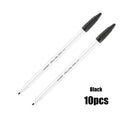 10Pcs Skin Marker Pen Kits Sterilized Package With Ruler Eyelash Extension Tool For Tattoo Piercing Scribe Skin Marker Pen by Geo’s Online Store
