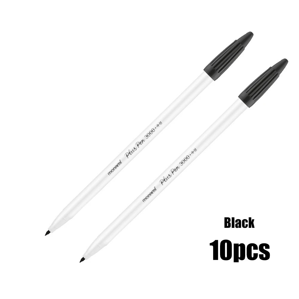 10Pcs Skin Marker Pen Kits Sterilized Package With Ruler Eyelash Extension Tool For Tattoo Piercing Scribe Skin Marker Pen by Geo’s Online Store