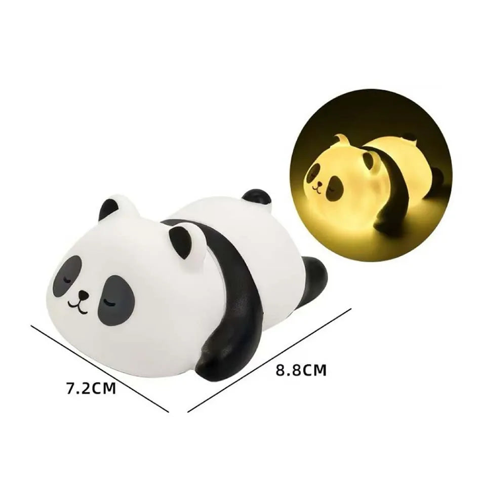 New Panda LED Night Light Living Room Cute Panda Plastic Lamp Bedside Decor Creative Kids Night Light Birthday Gift Decoration by Geo’s Online Store