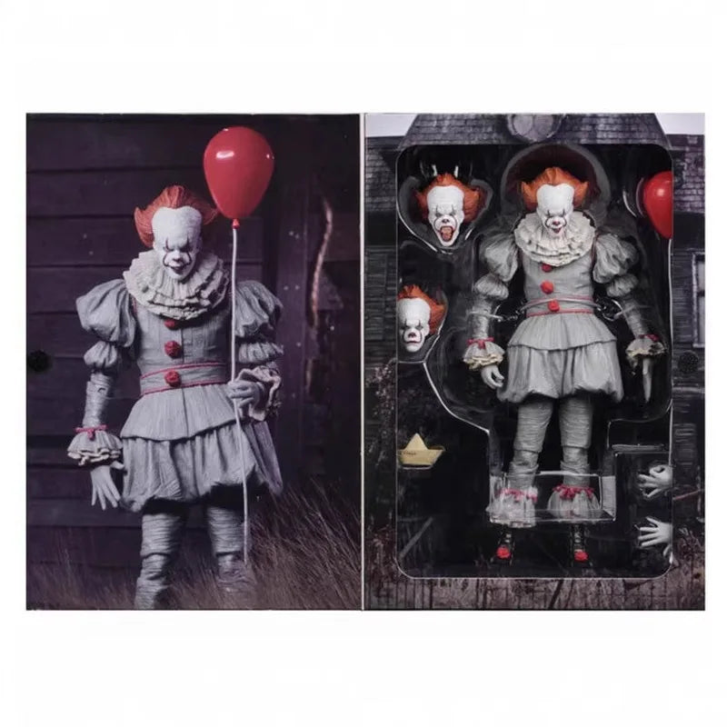It Pennywise Action Figure 2017 Movie Limited Edition Deluxe Bloody 3d Horror Collectible Doll Model For Movie Collectors by Geo’s Online Store