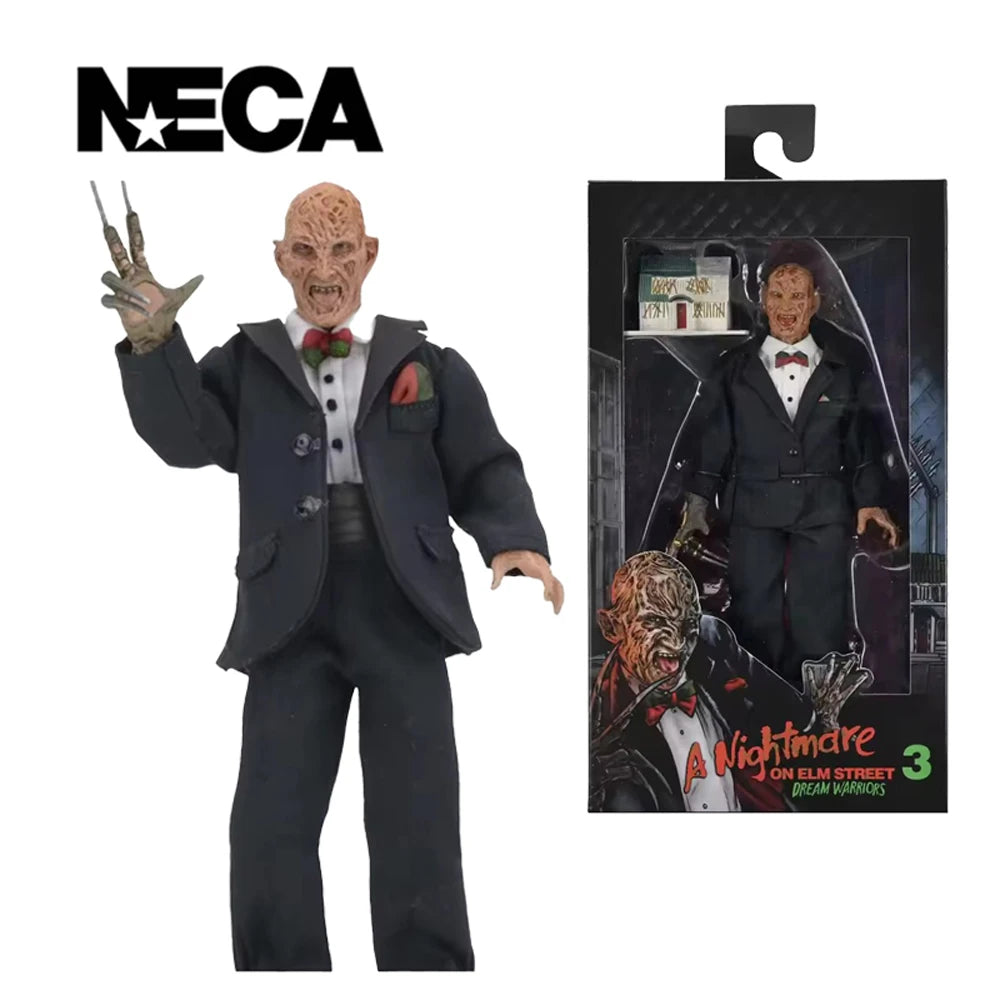 NECA Tuxedo Freddy 8 "Action Figure Model A Nightmare ON Elm Street 3 Freddy Doll Horror toys Garage Kit by Geo’s Online Store