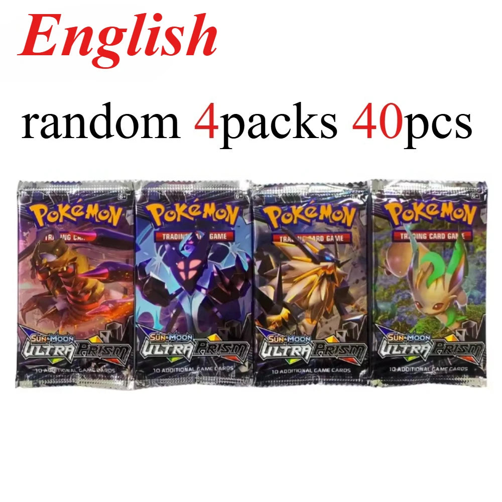 40 Pcs Pokemon Card Prismatic 151 Evolutions English Booster Battle Pokemon Card Game Carte Trading Collection Cards Gift by Geo’s Online Store