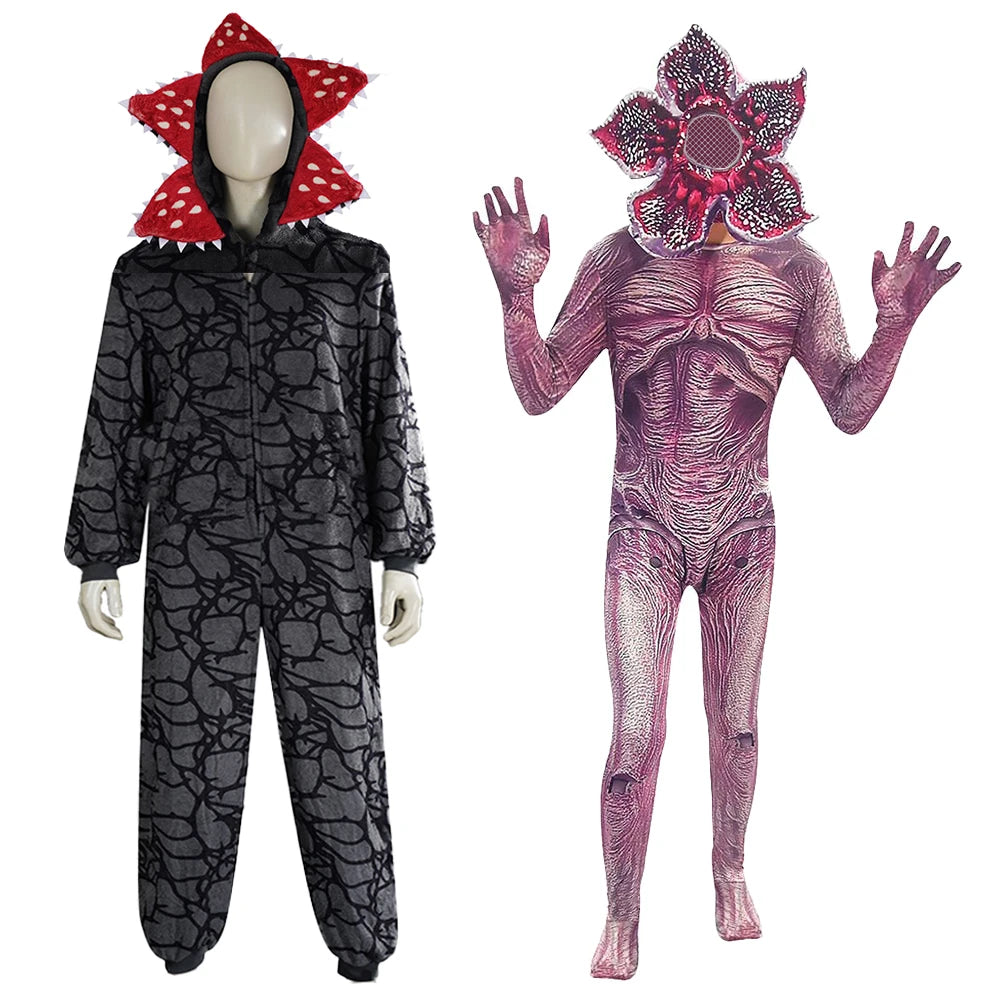 Boys Fantasia S3 S5 Horror Demogorgon Cosplay Jumpsuit TV ST 6 to 14 Years Disfraz Costume Teen Fantasy Halloween Carnival Cloth by Geo’s Online Store
