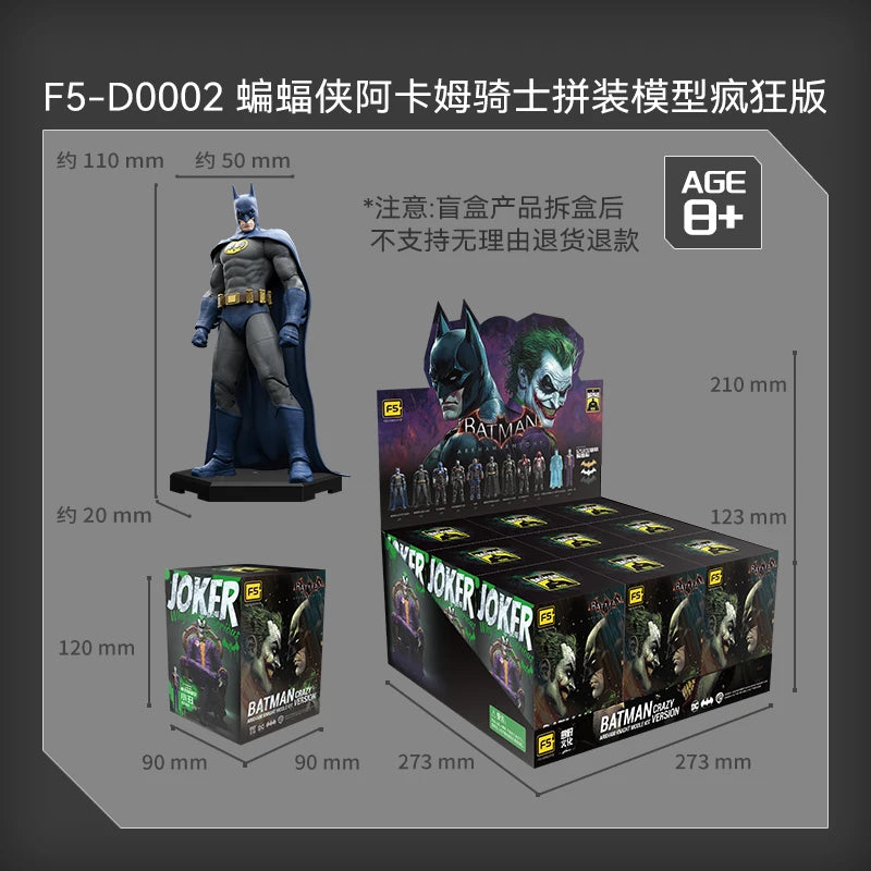 Original Batman Arkham Knight JOKER V8.04 1970 DARK KINGHT Deathstroke Red Hood Blocks Bricks Action Figure Model Doll Toys by Geo’s Online Store