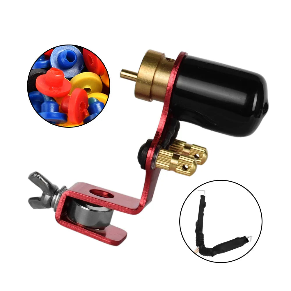 Professional Tattoo Machine with Cartridge Needle and Silicone Handle Tattoo Kit for Beginner Tattoo Practice Tatto Equipment by Geo’s Online Store