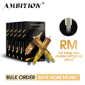 Ambition Glory 20/60/100/200pcs RM Tattoo Needle Cartridge Kit Mix Round Magnum Disposable Sterilized Safety For Tattoo Machine by Geo’s Online Store