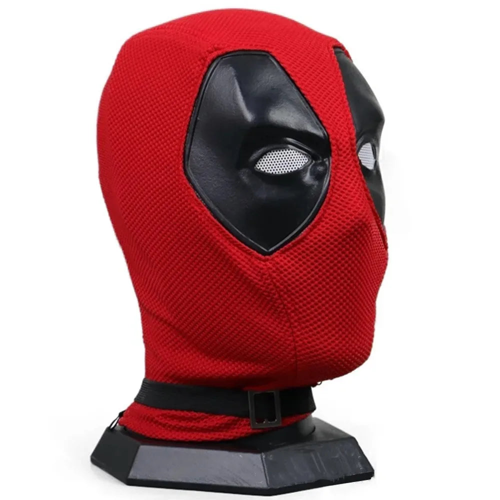 Deadpool Cosplay Mask Full Head Helmet Prop Marvel Superhero Mask for Halloween Masquerade Stage Performances by Geo’s Online Store