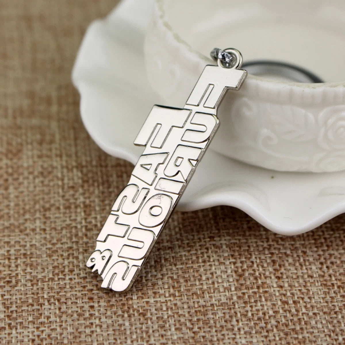Fast and Furious Keychain Letter Text Pendent Metal Keyring Gift For Man Woman Chaveiro Accessory Jewelry Gift by Geo’s Online Store