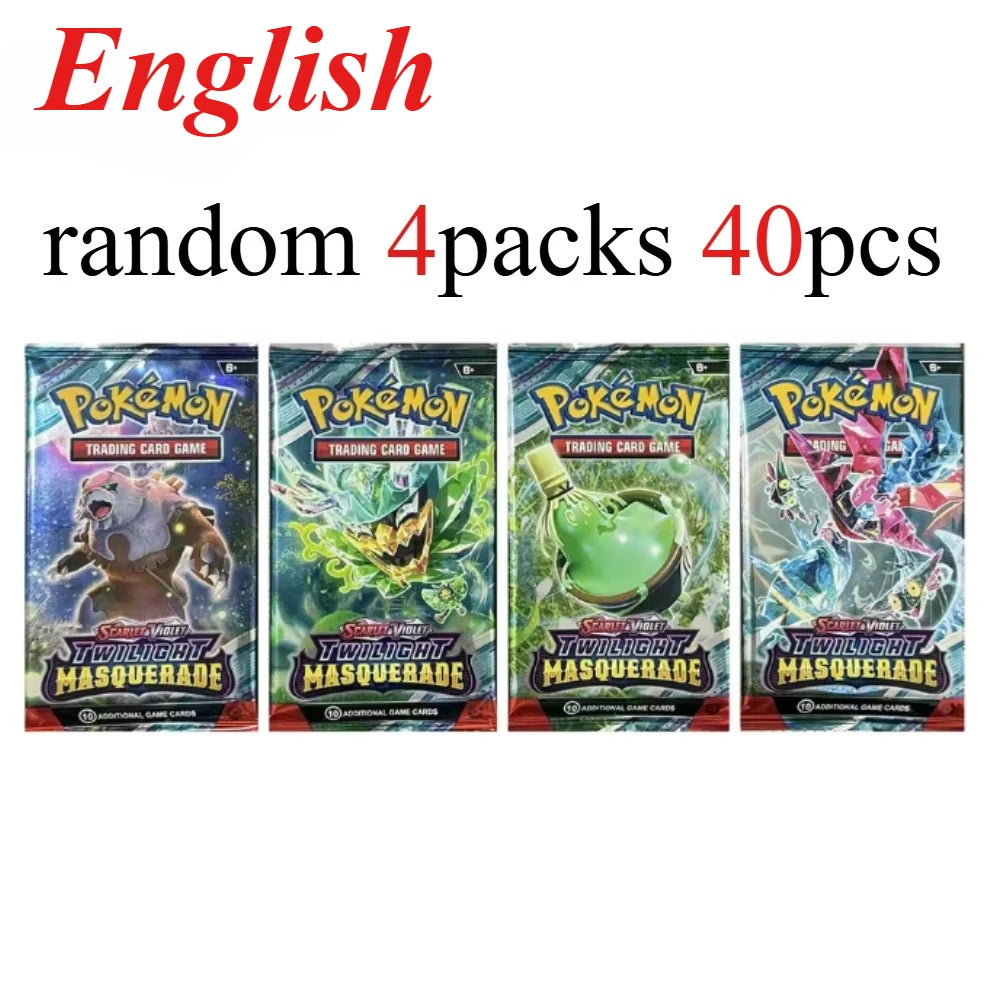 40 Pcs Pokemon Card Prismatic 151 Evolutions English Booster Battle Pokemon Card Game Carte Trading Collection Cards Gift by Geo’s Online Store