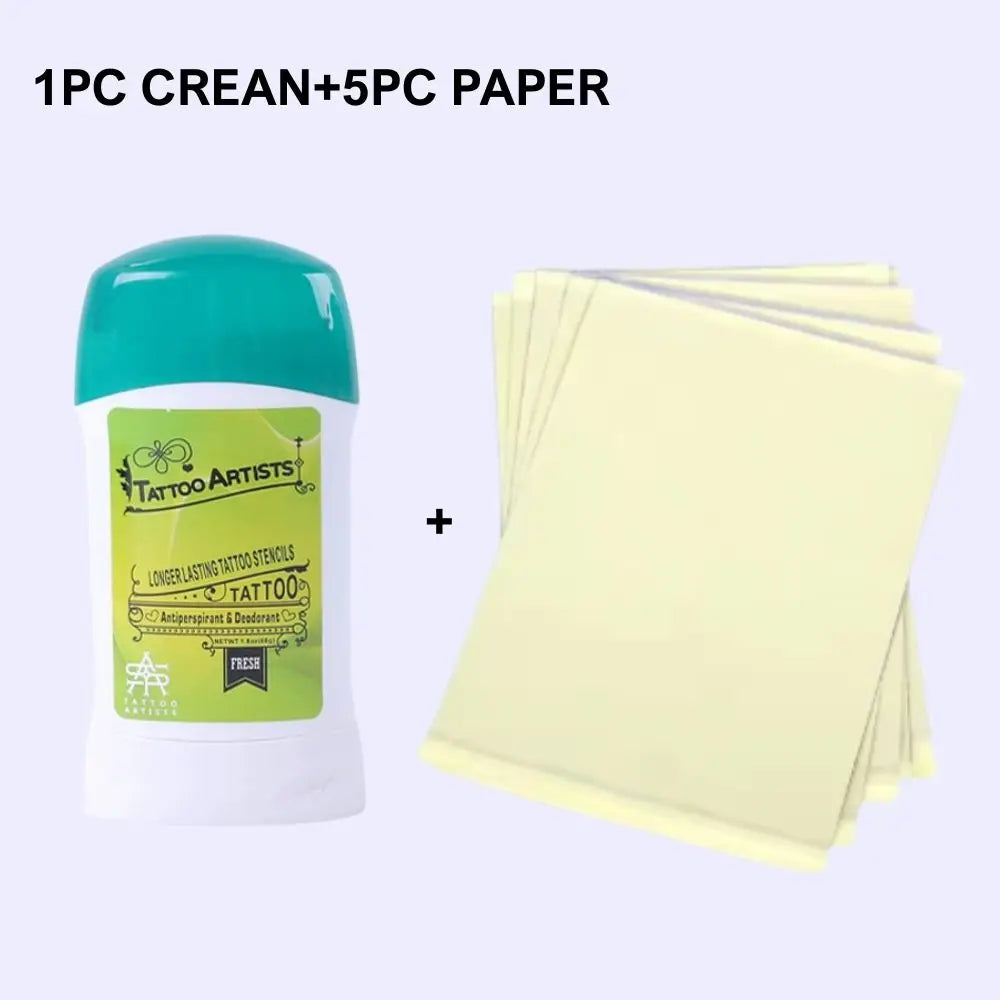 Tattoo Transfer Cream Gel Tattoo Accessories for Stencil Tattoo Tranfer Paper Transfer Soap Microblading Supplies by Geo’s Online Store
